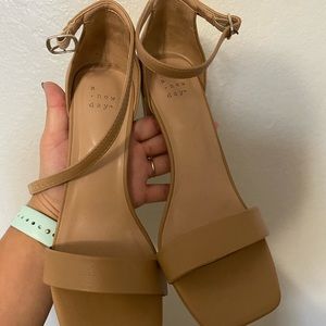 A New Day Target strap wedge heel